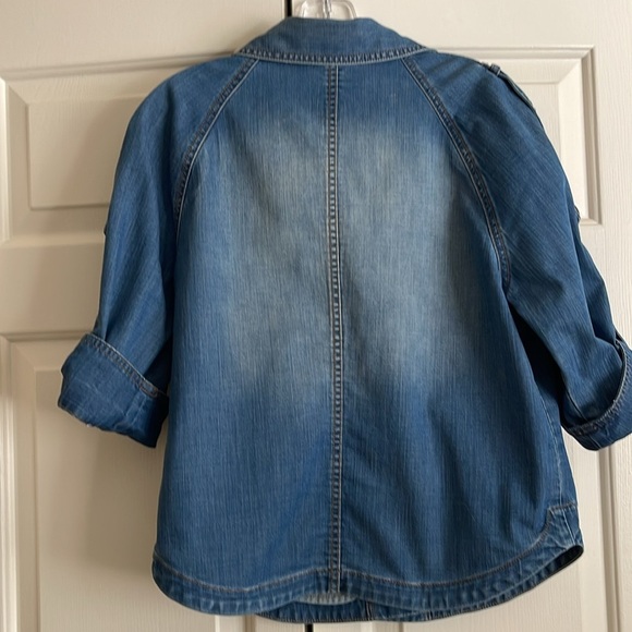 Jean jacket by Chicos - Picture 2 of 6